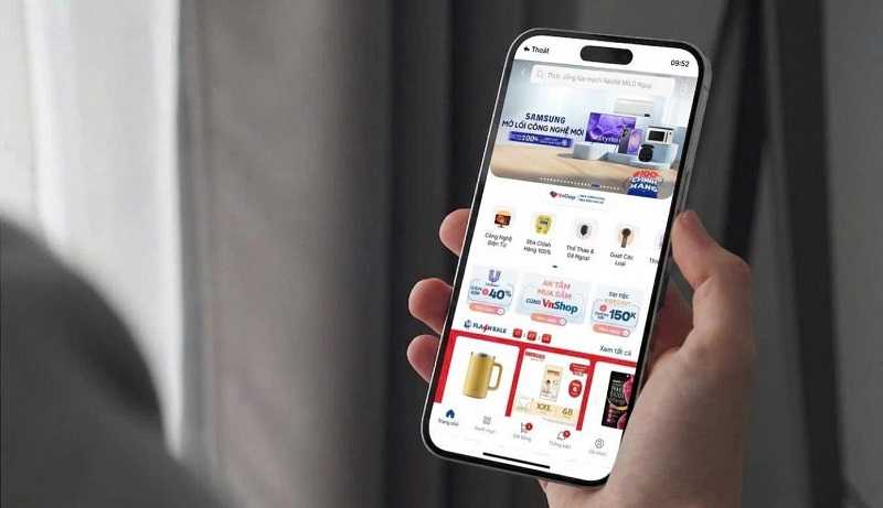 Mua sắm trên app ngân hàng đang trở thành thói quen mới của nhiều người dùng